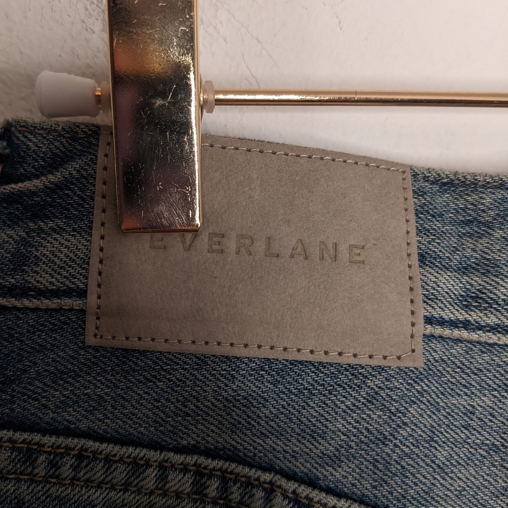 EVERLANE The '90s Way High Jean Organic Cotton Rigid NEW Size 23 Long Tall - Picture 2 of 9
